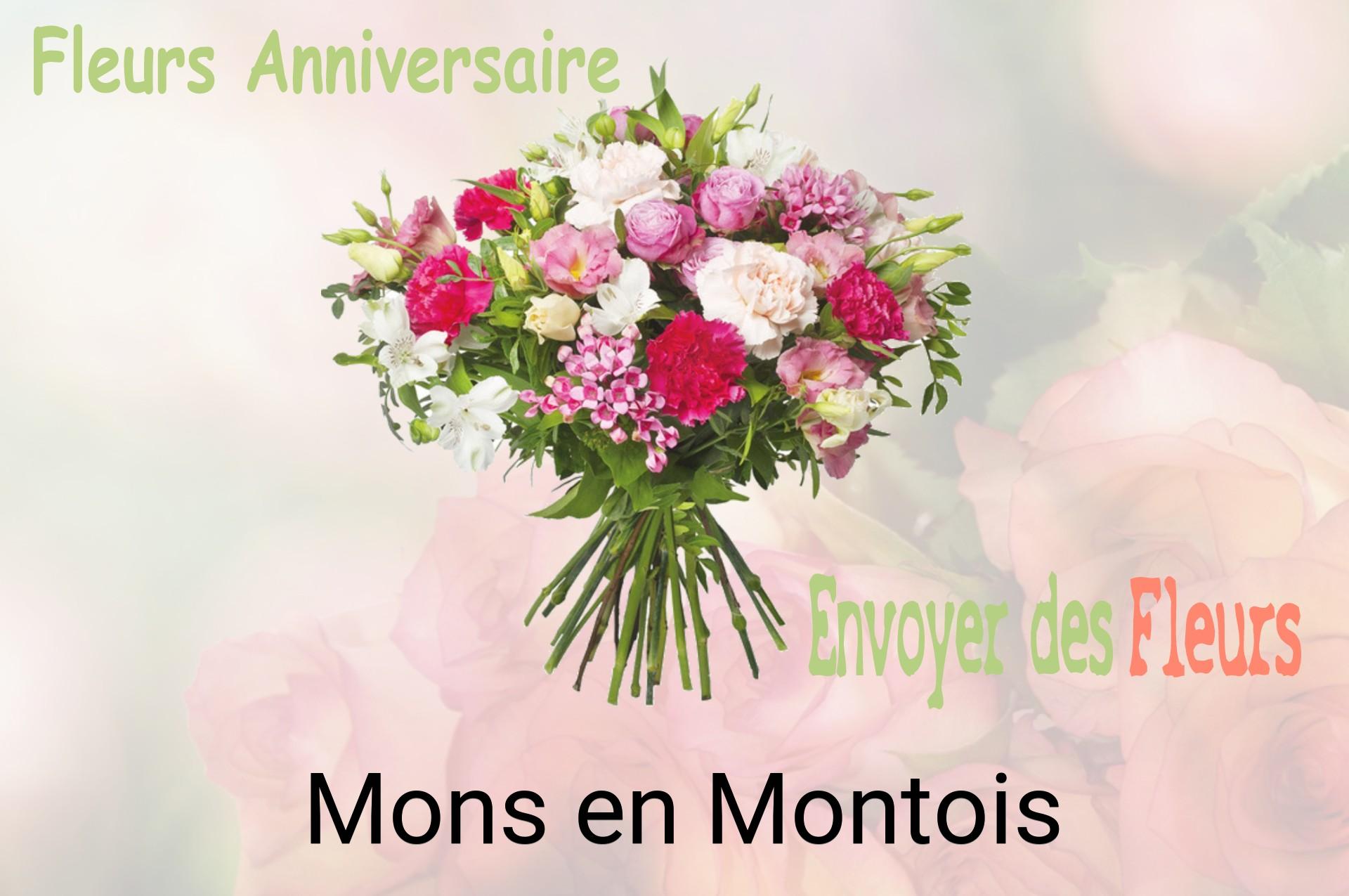 Bouquet de fleurs d’anniversaire livré à Mons-en-Montois